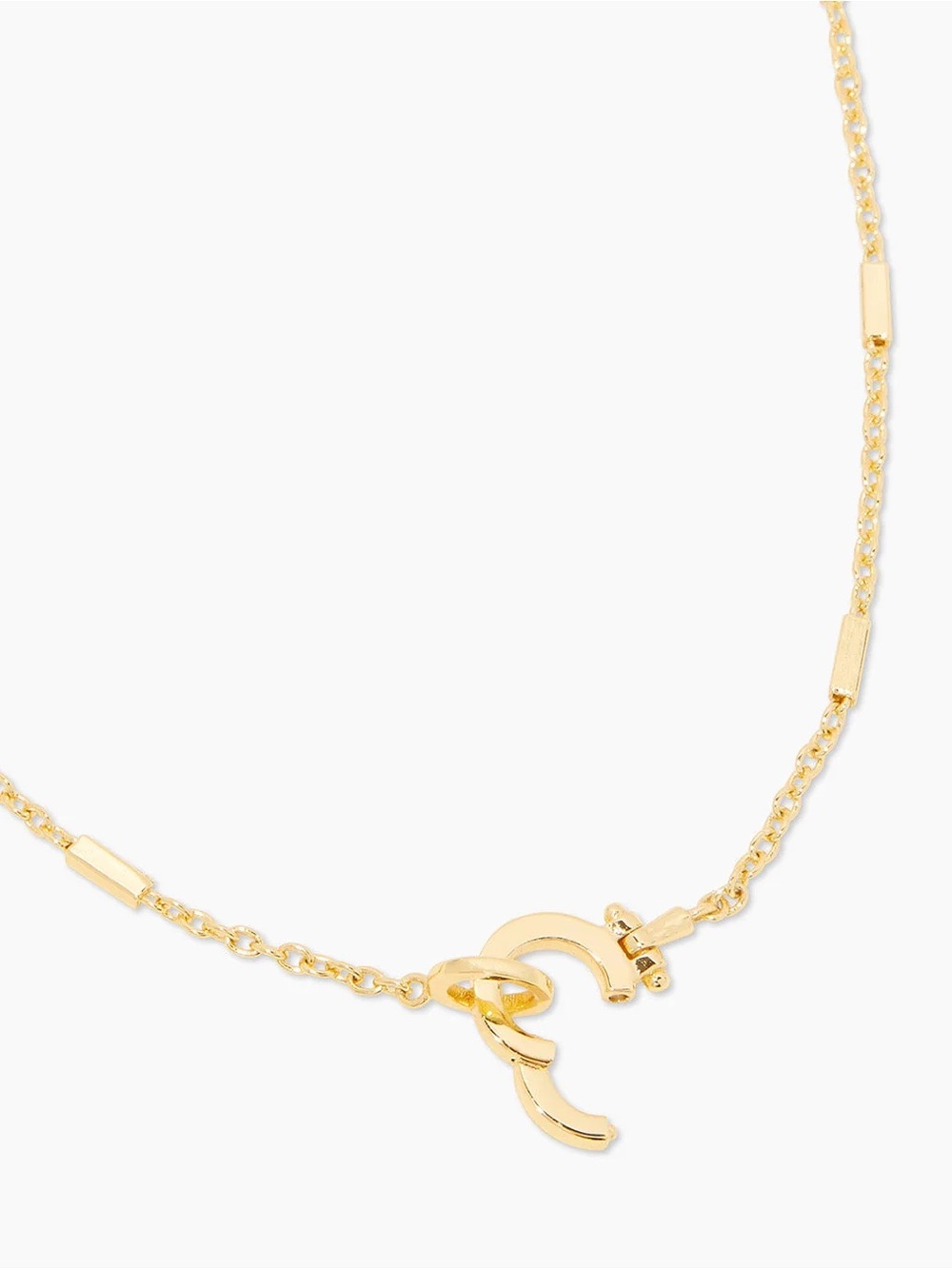 Gorjana Tatum Gold Interlocking Necklace, NWOT